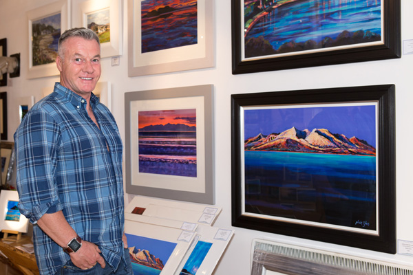 Nick Giles - Artist in Residence and Gallery Owner