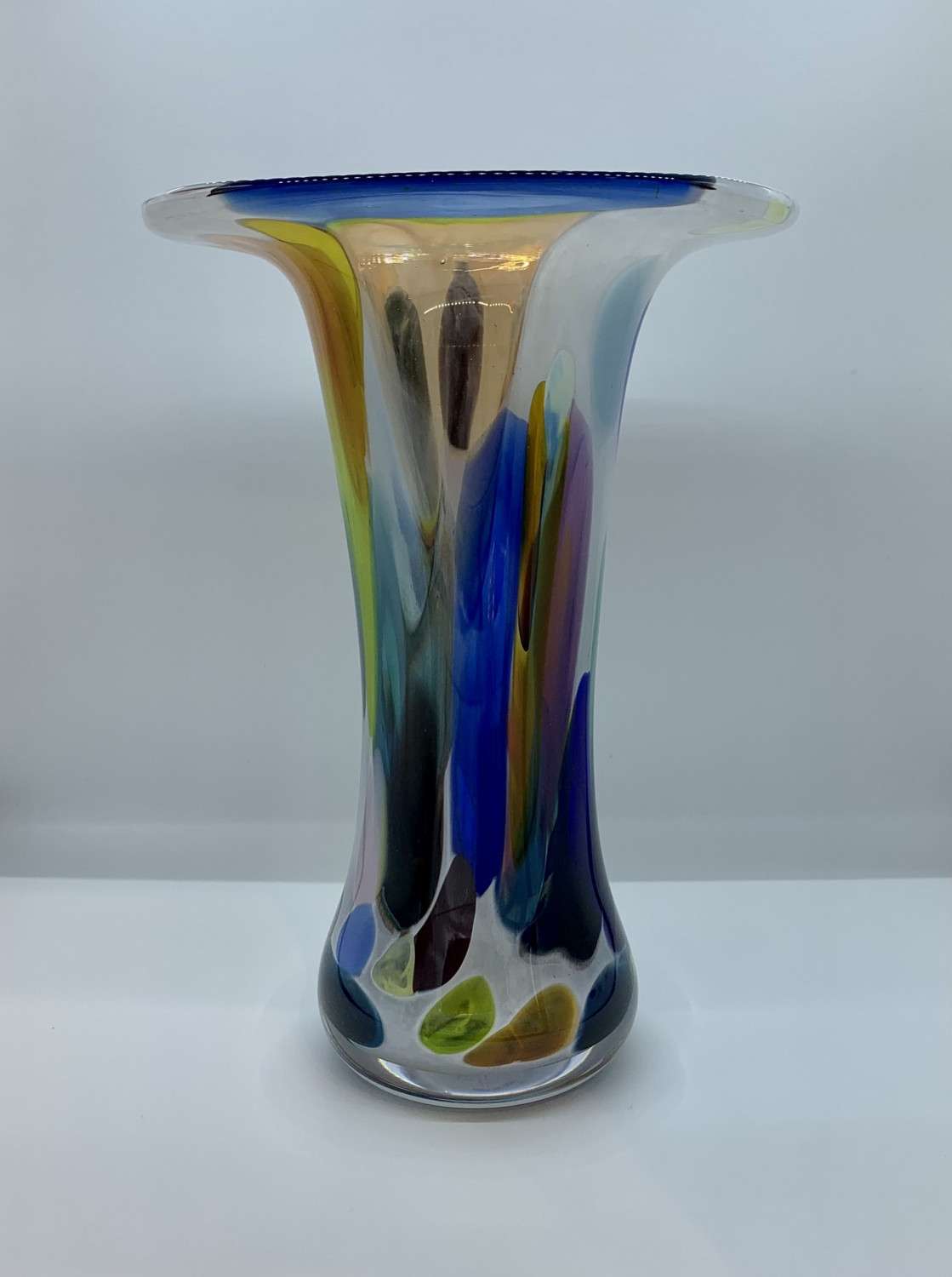 Nougat Fluted Vase